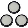Zealing - Filtro di ricambio lavabile per aspirapolvere Vistefly VXR VX VXBpro VXB HEPA 3 pezzi