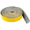 Wvxilyr Guarnizione Stufa a Legna Auto-adesiva in Fibra di Vetro, Striscia Sigillante Resistente al Calore per Camino, Forno, Caminetti e Caldaie,Immune a Fumi e Perdite(3mm x 10mm x 2m)