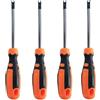 Shallho Set di 4 cacciaviti U U1.7/2.0/2.3/2.6.75 mm Cacciavite magnetico tipo U CRV Utensili manuali multifunzionali