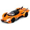 TGRCM-CZ 1/32 Apollo Progetto EVO Modellino Auto Giocattoli, Lega di zinco Ritirare Veicoli Modello Auto con Suono e Luce per Collezionisti e Bambini 3 Anni Regalo di Compleanno (Arancione)