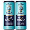 Bombay Sapphire Gin e Tonic, 12 x 250ml (Confezione da 2)
