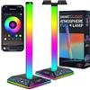 Looklight Lampada LED Gaming TV Retroilluminazione Intelligente LED Lightbar RGB,Supporto Cuffie Sync con Musica Controllo Touch & APP, Barre Led per PC,TV,Sala Giochi,Regalo per Giocatore,Ragazzo