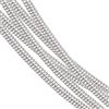 BENECREAT 1mm Filo di Rame a Spirale Colore Argento Filo di Lingotti Francesi con Scatola di Immagazzinaggio per Ricami di Perline e Decorazione di Vestiti