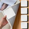 AMFUN Tappeto Gripper, 8 pinze Antiscivolo e Riutilizzabili Tappeto Gripper, Anti-Arriccia Moquette Fissa Angoli, per tappeti bifacciali su Pavimenti Legno e Piastrelle (Piazza, Mescolare)