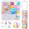 snookids Perline per Braccialetti, Kit Braccialetti fai da te Bambina, Regalo Bambina 5 6 7 8 9 10 Anni, per Creare Braccialetto, Collane, Giochi BambinI 5 6 7 8 10 Anni