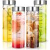 TOOINKCV 3 Pz Misurino in Plastica, Misurini Graduati 250 ml 500 ml 1000 ml, Misurino Graduati Riutilizzabile, Bicchiere Graduato, Misurino Dosatore Bicchieri per Laboratorio Scientifico Panetteria