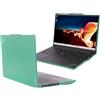 mCover Custodia rigida compatibile solo per Lenovo ThinkPad E14 Gen 5 / Gen 6 2023-2025 da 14 (con cerniera a 180°, non compatibile con altri modelli Lenovo) - Verde