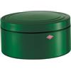 WESCO Contenitore per pasticceria Classic Line, colore verde scuro, lamiera d'acciaio verniciata a polvere, volume 4 litri, chiusura ermetica, edizione speciale Natale