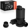 Frankberg Pompa lavavetri Pompa acqua lavaggio Pulizia vetri Anteriore 2-Poli Compatibile con Freelander 2 L359 Micra C+C III K12 Primera P12 Replace# LR002306