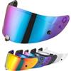VCOROS Visiera Casco,Visiera Per Casco Per Moto Sostituzione,Casco Parabrezza Moto Visiera a Lente Integrale per HJC RPHA-11/RPHA-70/HJ-26 (Arcobaleno)