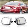 POPMOTORZ LED Luci Targa, 2 Pezzi Luce Targa a LED con Canbus per Mercede-s Benz C-Class W204 SLK-Class SL-Class W231 E-Class Sedan W213 S-Class W221 CLA-Class C117 CLS-Class W218 C-Class W205