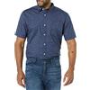 Amazon Essentials Camicia in Popeline a Maniche Corte Slim Uomo, Bianco, XXL