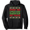 PeeKay Apparel - Christmas Error 404 Sweater Not Found Computer Christmas Felpa con Cappuccio