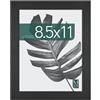 MCS Studio Gallery, Cornice effetto Legno Nero, 21,6 x 28 Cm