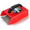 GUGULUZA Raccoglitore Bacche Attrezzo per Frutti Piccoli,Raccoglitore Mirtilli, Berry Picker 24 x 14 cm (Nero/Rosso)