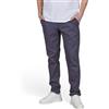 JACK & JONES Chino Pantaloni lunghi da uomo, elasticizzati, slim fit, James JJMITCH in tessuto, tinta unita, nero, beige, blu, 30 31 32 33 34 36 38, Navy Blazer (12280929), 34W x 32L
