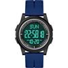 WIFORT Orologio digitale impermeabile da uomo e donna con cronometro conto alla rovescia allarme formato 12/24 ore, orologio sportivo ultraleggero con display grandangolare