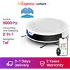 Lefant M310 Ultra Robot Aspirapolvere con Mappatura, 6000Pa, Navigazione ToF PSD 190 ° 170 minuti, controllo tramite APP/WiFi, ideale per peli di animali domestici e pavimenti duri