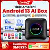 Carlinkit Android 13 LED CarlinKit Android Ai Box Wireless CarPlay Android Auto Qualcomm SM6225/SDM660 GPS per Netflix/YouTube/SD/SIM Card