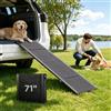 VEVOR Rampa per Cani per Auto 180 x 50,8 cm, Rampe Pieghevoli con Superficie in Tessuto Oxford Antiscivolo per Animali Domestici di Taglia Media e Grande Fino a 113 kg, per SUV e Camion