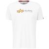Alpha Industries Alpha Label T PP T-Shirt da Uomo White