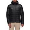 Mammut Crag IN Hooded Jacket Men | Giacca Invernale da Uomo Imbottita con Cappuccio | Nero, M