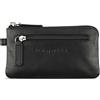 bugatti Super Slim Portachiavi in vera pelle con protezione RFID - in elegante confezione regalo - Nero