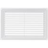 LIRAST 250x170mm Bianca Griglia di Ventilazione in Plastica - Griglie D'Aerazione