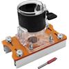 LiebeWH Base per fresa per legno, 2 in 1, fresa per legno compatta, supporto per frese per mobili carbinet