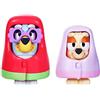 Bluey e Bingo Grannies Playset: Action Figure articolate da 6,3 cm, confezione da 2 con 2 coperte rimovibili e occhiali, giocattolo ufficiale da collezione
