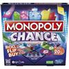 Monopoly Hasbro Gaming Monopoly Chance, gioco di strategia per 2-4 giocatori, gioco da tavolo per famiglie per bambini e adulti, per ragazzi e ragazze dagli 8 anni in su