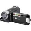 Bewinner Videocamera, Registratore per Full HD 1080P da 16 MP con Schermo Ruotabile da 2,7 Pollici, Fotocamera Digitale con Zoom Digitale 16x, per Amici e Familiari (BLACK)