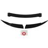 Aramox Rear Spoiler Kit, 3 Pieces Gloss Black Type B for Years 2017-2023, Simple Installation Trunk Lip Wing, 3 Piece Gloss Black Rear Spoiler Kit Type B for 2017-2023 Models, Easy