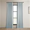 HPD Half Price Drapes HPD Drapes Heritage Tende in velluto felpato, lunghe 305 cm, oscuranti, per camera da letto e soggiorno, 120 x 120 cm, 1 pannello, colore: blu acquario