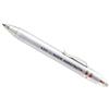 Koh-I-Noor 5358 - Portamine in metallo, 3,2 mm, con clip decorativa, colore: argento