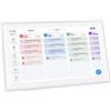 YUEHISY Calendario Digitale 15,6 Pollici Calendario Digital Chart - 1080p FHD Touchscreen Family Planner & Photo Frame, Wall/Desk Mount (Plug UE (100-240 V))