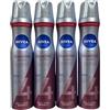 Nivea Styling Spray Diamond Gloss, confezione da 4 (4 x 250 ml)