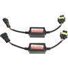 Shanrya Decodificatore LED Canbus H8 H9 H11, Decoder Resistore Anti-sfarfallio Universale Plug and Play Senza Errori per Fendinebbia