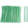 QUARKZMAN 500pz Sacchetto Twist Ties 4 Twist Ties in Plastica Riutilizzabili per Pane Dolci Torte, Verde