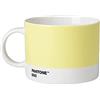 Copenhagen design Pantone Tea Cup, Tea/Coffee Mug, fine China (Ceramic), 475 ml, Light Yellow, 600 C