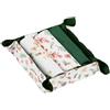 THUN, Set 3 Canovacci Con Cestino In Tessuto In 100% Cotone, Collezione Sorprese di Natale, Idea Regalo per Natale, Cestino 20 x 20 cm, Canovaccio 40 x 60 cm