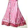 Magic Incredibile-art Vintage Silk Sari Magic Wrap Gonna Reversibile Hippie Sarong
