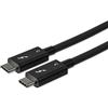 StarTech.com Cavo Thunderbolt 3 Passivo da 80 cm, 40Gbps, 100W PD, 4K/5K, Certificato Thunderbolt, Compatibile con USB4/DP Alt Mode, Thunderbolt4, USB 3.2/Type-C (TBLT34MM80CM)