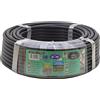 S&M 010026 - Tubo Goccia, 12 mm x 50 m, Colore: Nero