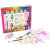 Nice Group RAINBOW HIGH Glitter Tattoo, Kit di Tatuaggi temporanei per Bambine Fashion, glitterati, multicolor, adesivi - Nice Group