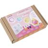 Glorex 6 8650 107 - Set di formatura Creativa per Candele, incl. Accessori per la Realizzazione di Mini Candele in Diversi Colori, per Bambini a Partire dagli 8 Anni di età