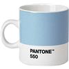 Copenhagen Design Pantone 101040600 Tazzina da caffè, in Porcellana, Porcellana, Light Blue 550, 6.1 x 6.1 x 8.2 cm