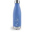 Lacor 62585 - Borraccia in acciaio inox Edan, doppia parete di isolamento, tappo a vite, senza BPA, capacità: 0,5 l, blu cielo
