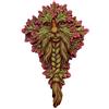 Nemesis Now Mabon Wisdom - Placca da parete, 21,5 cm, in resina, colore: Rosso