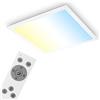 BRILONER - Plafoniera LED Soffitto CCT, Lampadario LED Soffitto, Lampadario Soggiorno, Lampadario Camera da letto, controllo della temperatura del colore, dimmerabile, incluso telecomando, bianco